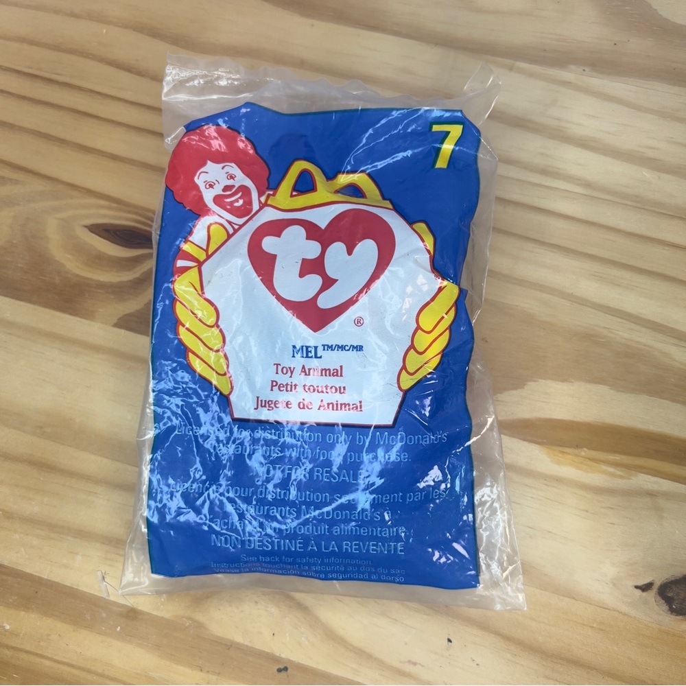 *5/$15* 1998 Series McDonald's Teenie Beanie #7 Mel the Koala